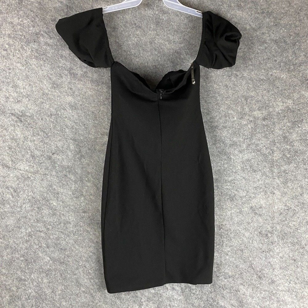 Haute Monde Dress Small Women's‎ Polyester Blend Black S - Picture 5 of 8